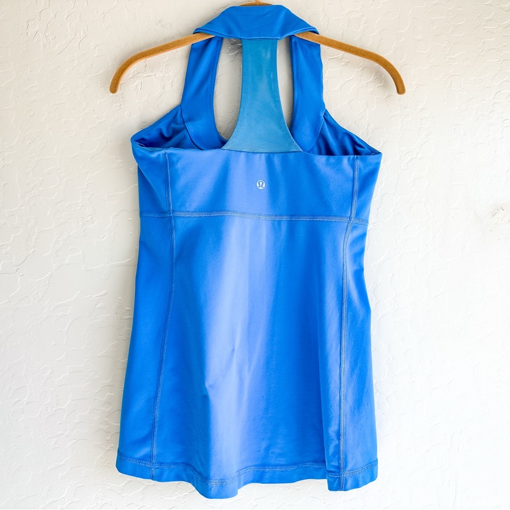 Lululemon Scoop Neck Tank Top Athletic Women’s - Blue - Size Medium - Picture 4 of 10